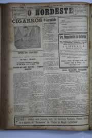 Página do jornal O Nordeste de abril de 1931