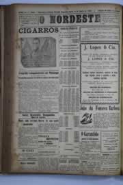 Página do jornal O Nordeste de abril de 1931
