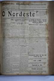 Página do jornal O Nordeste de abril de 1931