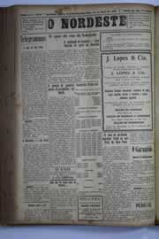 Página do jornal O Nordeste de abril de 1931