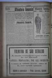 Página do jornal O Nordeste de abril de 1931