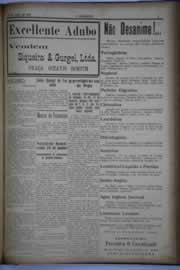 Página do jornal O Nordeste de abril de 1931
