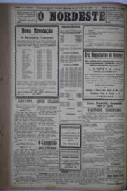 Página do jornal O Nordeste de abril de 1931