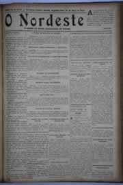 Página do jornal O Nordeste de abril de 1931