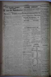 Página do jornal O Nordeste de abril de 1931