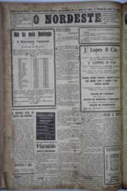 Página do jornal O Nordeste de abril de 1931