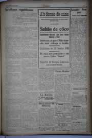 Página do jornal O Nordeste de maio de 1931