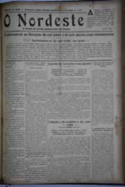 Página do jornal O Nordeste de maio de 1931