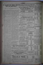 Página do jornal O Nordeste de maio de 1931