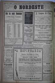 Página do jornal O Nordeste de junho de 1931