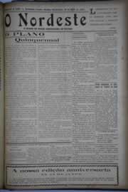 Página do jornal O Nordeste de junho de 1931
