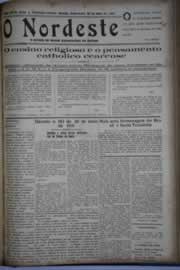 Página do jornal O Nordeste de junho de 1931