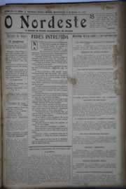 Página do jornal O Nordeste de junho de 1931