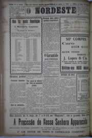 Página do jornal O Nordeste de junho de 1931