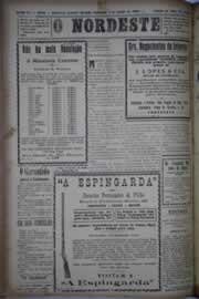 Página do jornal O Nordeste de junho de 1931