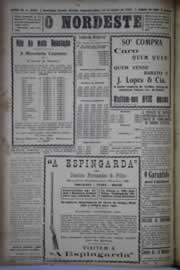 Página do jornal O Nordeste de junho de 1931