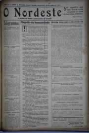 Página do jornal O Nordeste de junho de 1931