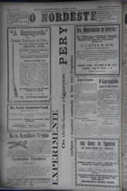 Página do jornal O Nordeste de julho de 1931