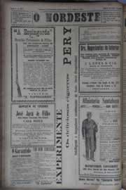 Página do jornal O Nordeste de julho de 1931