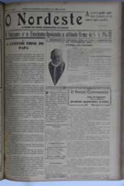 Página do jornal O Nordeste de julho de 1931