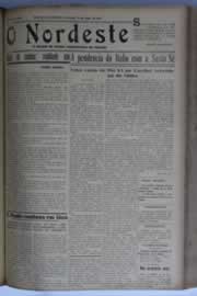 Página do jornal O Nordeste de julho de 1931
