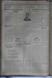 Página do jornal O Nordeste de agosto de 1931