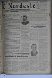 Página do jornal O Nordeste de agosto de 1931