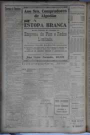 Página do jornal O Nordeste de agosto de 1931