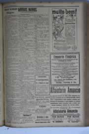 Página do jornal O Nordeste de agosto de 1931