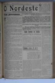 Página do jornal O Nordeste de setembro de 1931