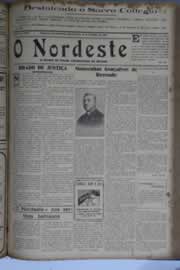 Página do jornal O Nordeste de setembro de 1931