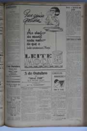 Página do jornal O Nordeste de setembro de 1931