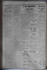 Página do jornal O Nordeste de setembro de 1931