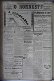 Página do jornal O Nordeste de setembro de 1931