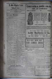 Página do jornal O Nordeste de outubro de 1931