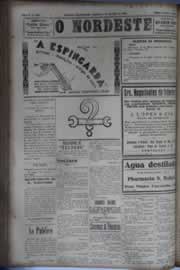 Página do jornal O Nordeste de outubro de 1931