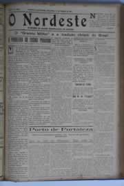 Página do jornal O Nordeste de outubro de 1931