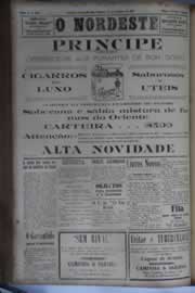 Página do jornal O Nordeste de outubro de 1931