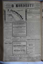 Página do jornal O Nordeste de dezembro de 1931