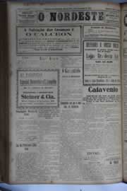 Página do jornal O Nordeste de dezembro de 1931