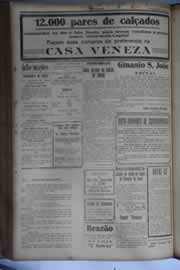 Página do jornal O Nordeste de dezembro de 1931