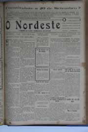 Página do jornal O Nordeste de dezembro de 1931