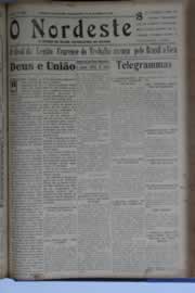 Página do jornal O Nordeste de dezembro de 1931