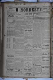 Página do jornal O Nordeste de fevereiro de 1932
