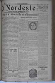 Página do jornal O Nordeste de março de 1932