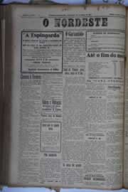 Página do jornal O Nordeste de março de 1932