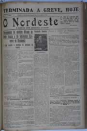 Página do jornal O Nordeste de abril de 1932