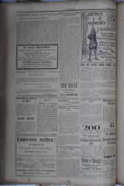 Página do jornal O Nordeste de abril de 1932