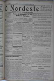 Página do jornal O Nordeste de abril de 1932