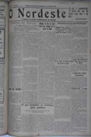 Página do jornal O Nordeste de maio de 1932